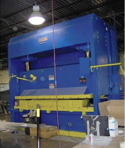 Photo #28 of CHIP MAKING AND FABRICATING MACHINERY AUCTION: SHOT BLAST SYSTEMS, LASERS, LATHES, MILLS, THERMAL OXIDIZER, BRAKES, PRESS BRAKES, CRIMPING MACHINE, EDM, KILN, GRINDERS, INDUCTION HEATING SYSTEM,  PUNCH, PARTS WASHER &  MUCH MORE