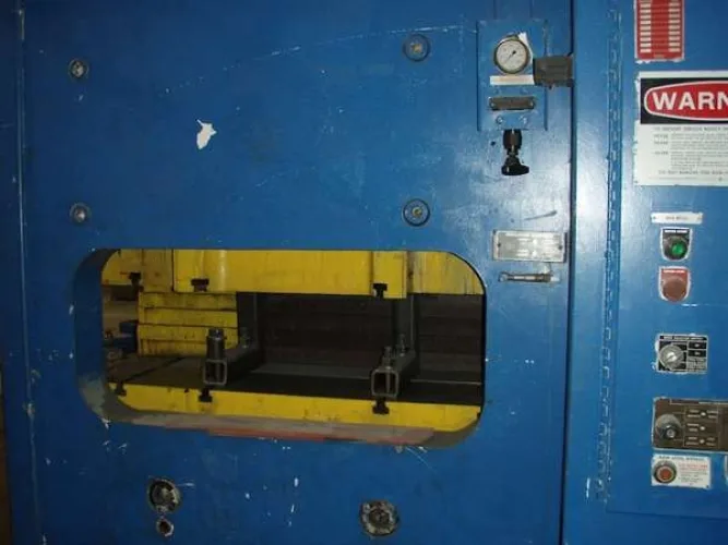 Photo #30 of CHIP MAKING AND FABRICATING MACHINERY AUCTION: SHOT BLAST SYSTEMS, LASERS, LATHES, MILLS, THERMAL OXIDIZER, BRAKES, PRESS BRAKES, CRIMPING MACHINE, EDM, KILN, GRINDERS, INDUCTION HEATING SYSTEM,  PUNCH, PARTS WASHER &  MUCH MORE