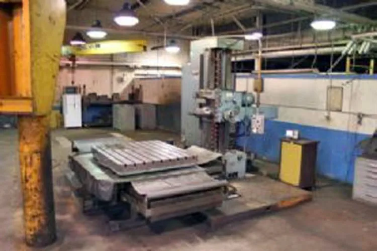 Photo #42 of CHIP MAKING AND FABRICATING MACHINERY AUCTION: SHOT BLAST SYSTEMS, LASERS, LATHES, MILLS, THERMAL OXIDIZER, BRAKES, PRESS BRAKES, CRIMPING MACHINE, EDM, KILN, GRINDERS, INDUCTION HEATING SYSTEM,  PUNCH, PARTS WASHER &  MUCH MORE