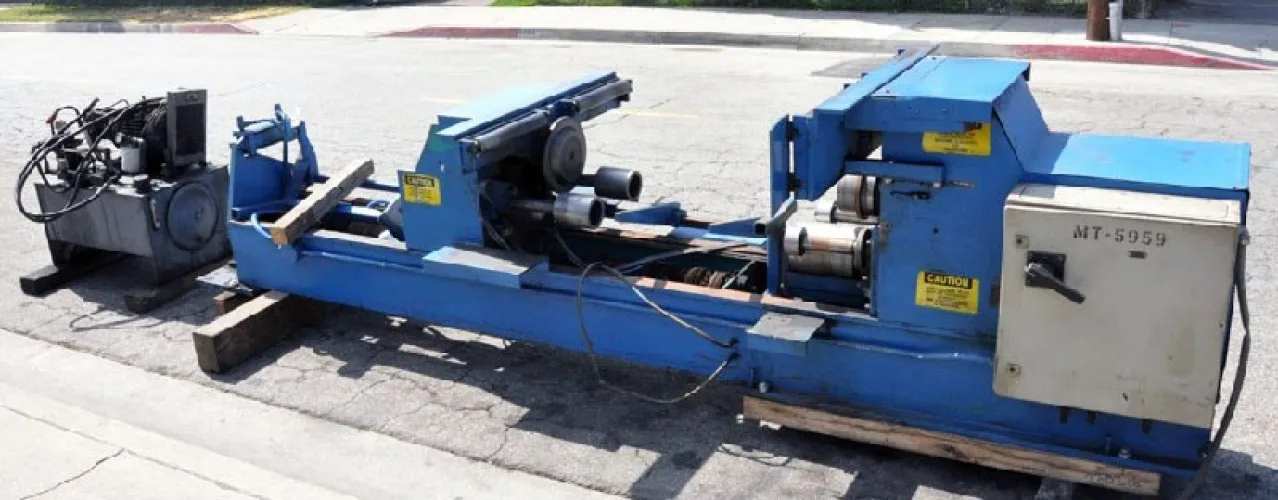 Photo #66 of CHIP MAKING AND FABRICATING MACHINERY AUCTION: SHOT BLAST SYSTEMS, LASERS, LATHES, MILLS, THERMAL OXIDIZER, BRAKES, PRESS BRAKES, CRIMPING MACHINE, EDM, KILN, GRINDERS, INDUCTION HEATING SYSTEM,  PUNCH, PARTS WASHER &  MUCH MORE