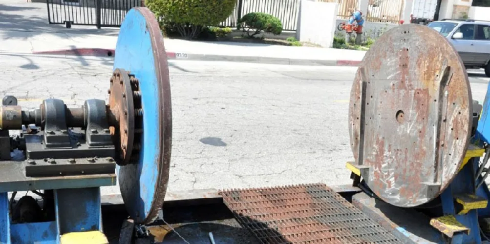 Photo #67 of CHIP MAKING AND FABRICATING MACHINERY AUCTION: SHOT BLAST SYSTEMS, LASERS, LATHES, MILLS, THERMAL OXIDIZER, BRAKES, PRESS BRAKES, CRIMPING MACHINE, EDM, KILN, GRINDERS, INDUCTION HEATING SYSTEM,  PUNCH, PARTS WASHER &  MUCH MORE