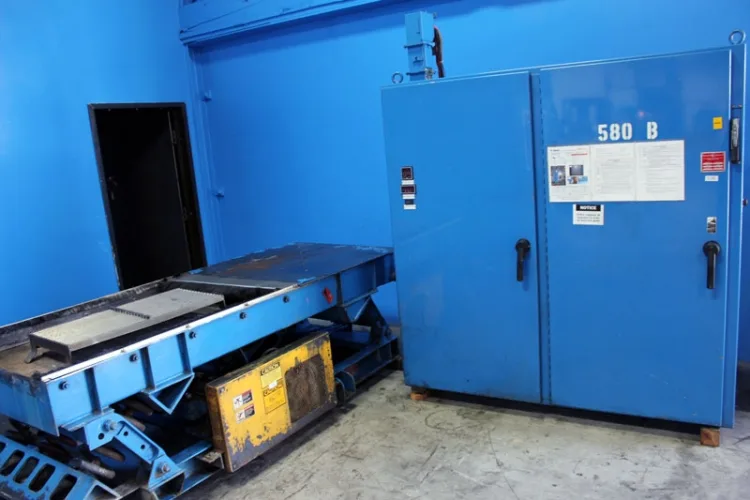 Photo #75 of CHIP MAKING AND FABRICATING MACHINERY AUCTION: SHOT BLAST SYSTEMS, LASERS, LATHES, MILLS, THERMAL OXIDIZER, BRAKES, PRESS BRAKES, CRIMPING MACHINE, EDM, KILN, GRINDERS, INDUCTION HEATING SYSTEM,  PUNCH, PARTS WASHER &  MUCH MORE
