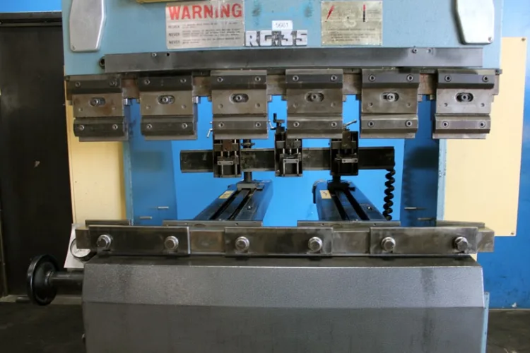 Photo #83 of CHIP MAKING AND FABRICATING MACHINERY AUCTION: SHOT BLAST SYSTEMS, LASERS, LATHES, MILLS, THERMAL OXIDIZER, BRAKES, PRESS BRAKES, CRIMPING MACHINE, EDM, KILN, GRINDERS, INDUCTION HEATING SYSTEM,  PUNCH, PARTS WASHER &  MUCH MORE