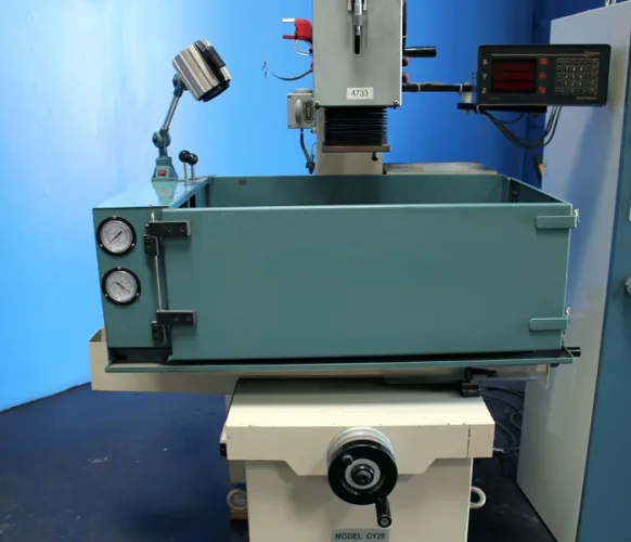 Photo #101 of CHIP MAKING AND FABRICATING MACHINERY AUCTION: SHOT BLAST SYSTEMS, LASERS, LATHES, MILLS, THERMAL OXIDIZER, BRAKES, PRESS BRAKES, CRIMPING MACHINE, EDM, KILN, GRINDERS, INDUCTION HEATING SYSTEM,  PUNCH, PARTS WASHER &  MUCH MORE