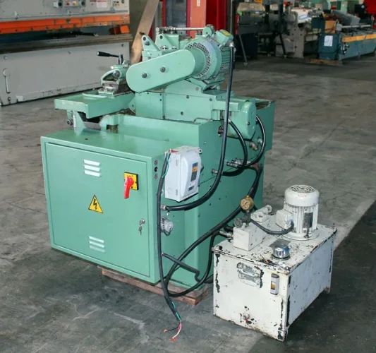 Photo #110 of CHIP MAKING AND FABRICATING MACHINERY AUCTION: SHOT BLAST SYSTEMS, LASERS, LATHES, MILLS, THERMAL OXIDIZER, BRAKES, PRESS BRAKES, CRIMPING MACHINE, EDM, KILN, GRINDERS, INDUCTION HEATING SYSTEM,  PUNCH, PARTS WASHER &  MUCH MORE