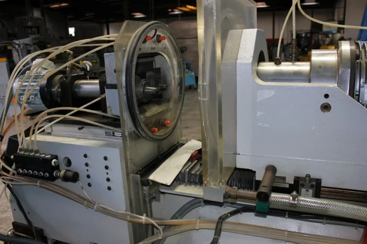 Photo #118 of CHIP MAKING AND FABRICATING MACHINERY AUCTION: SHOT BLAST SYSTEMS, LASERS, LATHES, MILLS, THERMAL OXIDIZER, BRAKES, PRESS BRAKES, CRIMPING MACHINE, EDM, KILN, GRINDERS, INDUCTION HEATING SYSTEM,  PUNCH, PARTS WASHER &  MUCH MORE