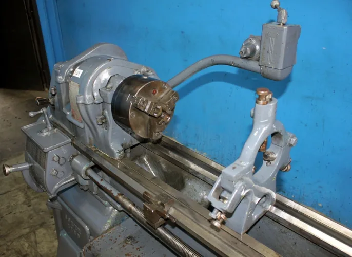 Photo #136 of CHIP MAKING AND FABRICATING MACHINERY AUCTION: SHOT BLAST SYSTEMS, LASERS, LATHES, MILLS, THERMAL OXIDIZER, BRAKES, PRESS BRAKES, CRIMPING MACHINE, EDM, KILN, GRINDERS, INDUCTION HEATING SYSTEM,  PUNCH, PARTS WASHER &  MUCH MORE