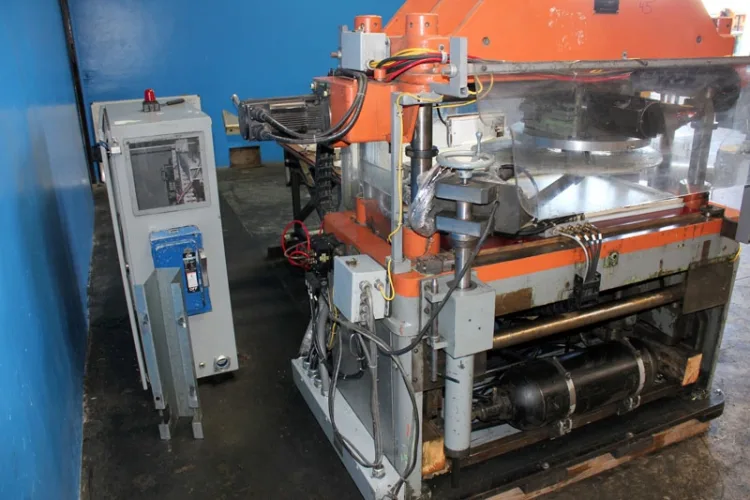 Photo #176 of CHIP MAKING AND FABRICATING MACHINERY AUCTION: SHOT BLAST SYSTEMS, LASERS, LATHES, MILLS, THERMAL OXIDIZER, BRAKES, PRESS BRAKES, CRIMPING MACHINE, EDM, KILN, GRINDERS, INDUCTION HEATING SYSTEM,  PUNCH, PARTS WASHER &  MUCH MORE