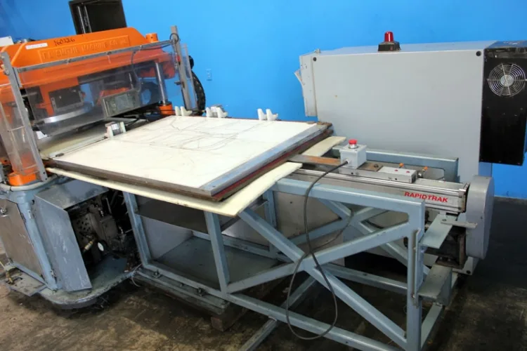 Photo #186 of CHIP MAKING AND FABRICATING MACHINERY AUCTION: SHOT BLAST SYSTEMS, LASERS, LATHES, MILLS, THERMAL OXIDIZER, BRAKES, PRESS BRAKES, CRIMPING MACHINE, EDM, KILN, GRINDERS, INDUCTION HEATING SYSTEM,  PUNCH, PARTS WASHER &  MUCH MORE