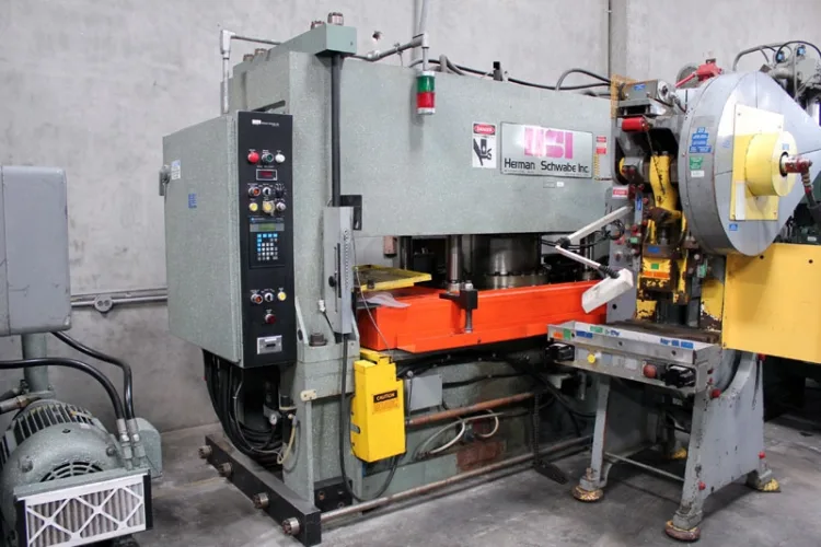 Photo #188 of CHIP MAKING AND FABRICATING MACHINERY AUCTION: SHOT BLAST SYSTEMS, LASERS, LATHES, MILLS, THERMAL OXIDIZER, BRAKES, PRESS BRAKES, CRIMPING MACHINE, EDM, KILN, GRINDERS, INDUCTION HEATING SYSTEM,  PUNCH, PARTS WASHER &  MUCH MORE