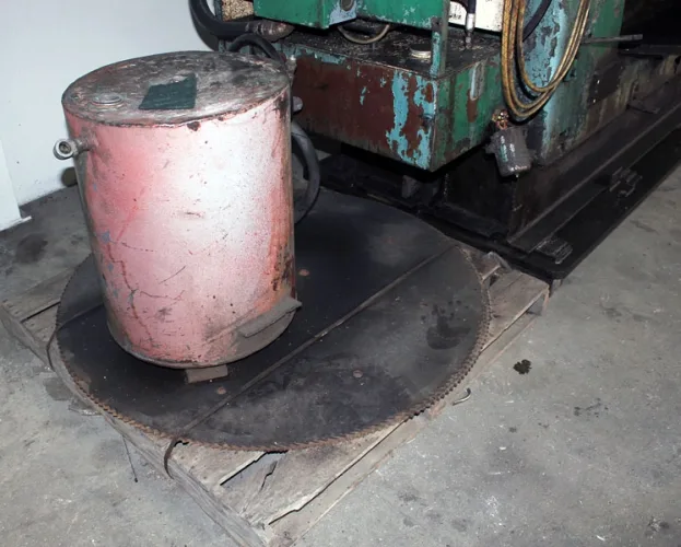 Photo #208 of CHIP MAKING AND FABRICATING MACHINERY AUCTION: SHOT BLAST SYSTEMS, LASERS, LATHES, MILLS, THERMAL OXIDIZER, BRAKES, PRESS BRAKES, CRIMPING MACHINE, EDM, KILN, GRINDERS, INDUCTION HEATING SYSTEM,  PUNCH, PARTS WASHER &  MUCH MORE