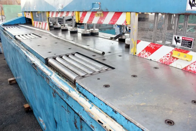 Photo #218 of CHIP MAKING AND FABRICATING MACHINERY AUCTION: SHOT BLAST SYSTEMS, LASERS, LATHES, MILLS, THERMAL OXIDIZER, BRAKES, PRESS BRAKES, CRIMPING MACHINE, EDM, KILN, GRINDERS, INDUCTION HEATING SYSTEM,  PUNCH, PARTS WASHER &  MUCH MORE