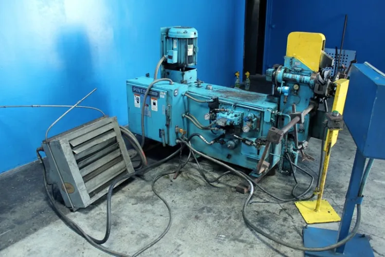 Photo #250 of CHIP MAKING AND FABRICATING MACHINERY AUCTION: SHOT BLAST SYSTEMS, LASERS, LATHES, MILLS, THERMAL OXIDIZER, BRAKES, PRESS BRAKES, CRIMPING MACHINE, EDM, KILN, GRINDERS, INDUCTION HEATING SYSTEM,  PUNCH, PARTS WASHER &  MUCH MORE