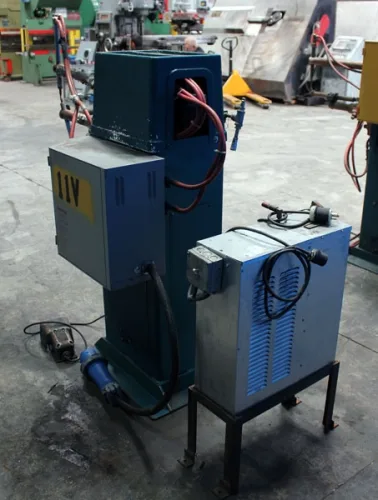 Photo #291 of CHIP MAKING AND FABRICATING MACHINERY AUCTION: SHOT BLAST SYSTEMS, LASERS, LATHES, MILLS, THERMAL OXIDIZER, BRAKES, PRESS BRAKES, CRIMPING MACHINE, EDM, KILN, GRINDERS, INDUCTION HEATING SYSTEM,  PUNCH, PARTS WASHER &  MUCH MORE