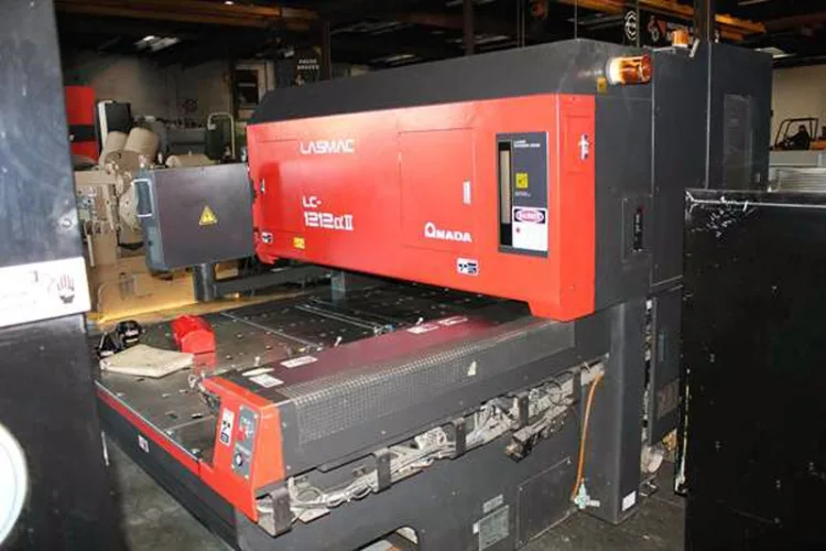 Photo #314 of CHIP MAKING AND FABRICATING MACHINERY AUCTION: SHOT BLAST SYSTEMS, LASERS, LATHES, MILLS, THERMAL OXIDIZER, BRAKES, PRESS BRAKES, CRIMPING MACHINE, EDM, KILN, GRINDERS, INDUCTION HEATING SYSTEM,  PUNCH, PARTS WASHER &  MUCH MORE