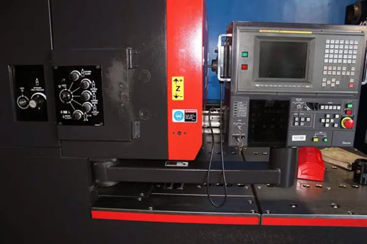 Photo #317 of CHIP MAKING AND FABRICATING MACHINERY AUCTION: SHOT BLAST SYSTEMS, LASERS, LATHES, MILLS, THERMAL OXIDIZER, BRAKES, PRESS BRAKES, CRIMPING MACHINE, EDM, KILN, GRINDERS, INDUCTION HEATING SYSTEM,  PUNCH, PARTS WASHER &  MUCH MORE
