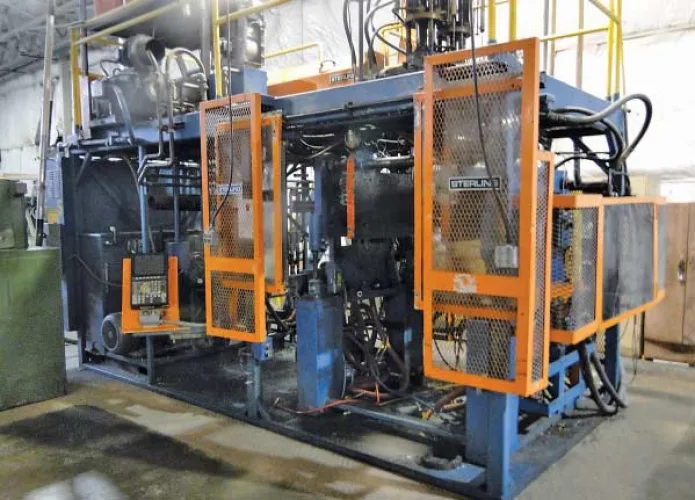 Photo #7 of PRIME PLASTICS, INC.- LARGE CAPACITY MODERN INDUSTRIAL BLOW MOLDER INCLUDING: (7) SINGLE & DUAL HEAD BLOW MOLDERS, (7) GRANULATORS, CONAIR BLENDERS, LIFT TRUCKS, AIR COMPRESSORS, CHILLER & SUPPORT EQUIPMENT