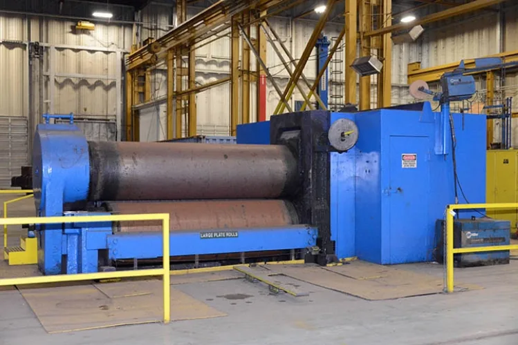 Photo #100 of THERMAL ENGINEERING INTERNATIONAL, LARGE CAPACITY HEAT EXCHANGER MANUFACTURER INCLUDING: LARGE CAPACITY FABRICATING EQUIPMENT, PLATE ROLLS, WELDING MANIPULATORS & MUCH MORE!