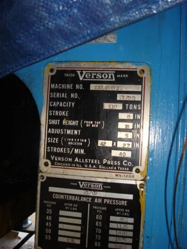 Photo #117 of ONLINE AUCTION #132 MIG WIRE & TUBE, LLC