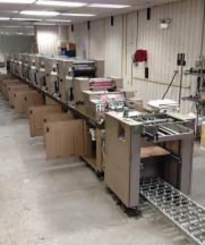 Photo #100 of DUE TO PLANT CLOSURE - REPUBLIC DIRECT, 50,000 SQ. FT. EXTREMELY WELL MAINTAINED DIRECT MAIL FACILITY INCLUDING: HEIDELBERG 6-COLOR PERFECTING PRESS, XEROX DIGITAL PRESSES, BINDERY EQUIPMENT, INSERTERS, MAILER BASES & MUCH MORE