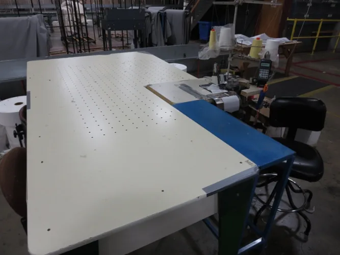 Photo #1 of ASSETS NO LONGER REQUIRED OF PARKERSBURG BEDDING: QUILTING, SEWING, FLANGE SEWING, EMBROIDERY & MATTRESS MATERIAL HANDLING EQUIPMENT