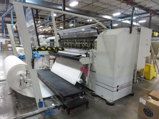 Photo #4 of ASSETS NO LONGER REQUIRED OF PARKERSBURG BEDDING: QUILTING, SEWING, FLANGE SEWING, EMBROIDERY & MATTRESS MATERIAL HANDLING EQUIPMENT