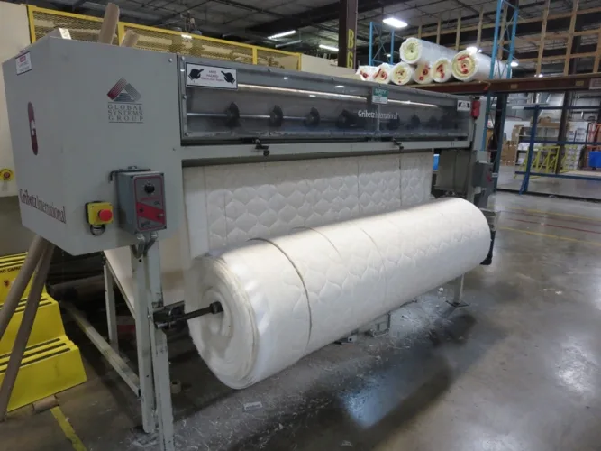 Photo #5 of ASSETS NO LONGER REQUIRED OF PARKERSBURG BEDDING: QUILTING, SEWING, FLANGE SEWING, EMBROIDERY & MATTRESS MATERIAL HANDLING EQUIPMENT