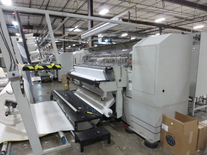 Photo #7 of ASSETS NO LONGER REQUIRED OF PARKERSBURG BEDDING: QUILTING, SEWING, FLANGE SEWING, EMBROIDERY & MATTRESS MATERIAL HANDLING EQUIPMENT