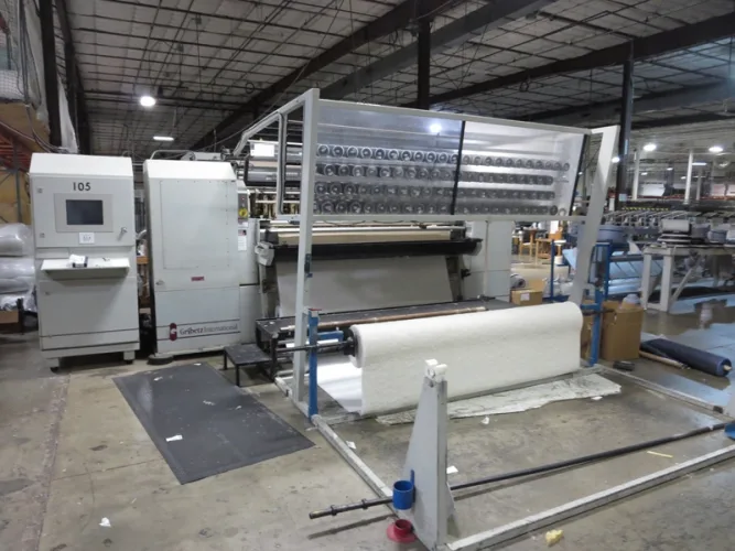 Photo #8 of ASSETS NO LONGER REQUIRED OF PARKERSBURG BEDDING: QUILTING, SEWING, FLANGE SEWING, EMBROIDERY & MATTRESS MATERIAL HANDLING EQUIPMENT