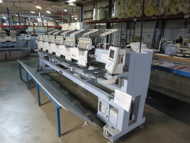 Photo #10 of ASSETS NO LONGER REQUIRED OF PARKERSBURG BEDDING: QUILTING, SEWING, FLANGE SEWING, EMBROIDERY & MATTRESS MATERIAL HANDLING EQUIPMENT