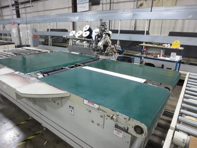 Photo #13 of ASSETS NO LONGER REQUIRED OF PARKERSBURG BEDDING: QUILTING, SEWING, FLANGE SEWING, EMBROIDERY & MATTRESS MATERIAL HANDLING EQUIPMENT