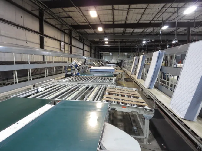Photo #14 of ASSETS NO LONGER REQUIRED OF PARKERSBURG BEDDING: QUILTING, SEWING, FLANGE SEWING, EMBROIDERY & MATTRESS MATERIAL HANDLING EQUIPMENT