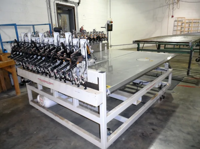 Photo #24 of ASSETS NO LONGER REQUIRED OF PARKERSBURG BEDDING: QUILTING, SEWING, FLANGE SEWING, EMBROIDERY & MATTRESS MATERIAL HANDLING EQUIPMENT