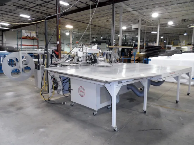 Photo #51 of ASSETS NO LONGER REQUIRED OF PARKERSBURG BEDDING: QUILTING, SEWING, FLANGE SEWING, EMBROIDERY & MATTRESS MATERIAL HANDLING EQUIPMENT