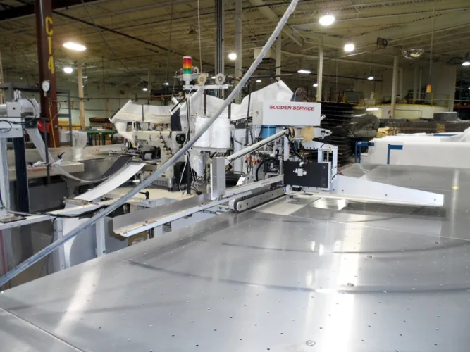 Photo #52 of ASSETS NO LONGER REQUIRED OF PARKERSBURG BEDDING: QUILTING, SEWING, FLANGE SEWING, EMBROIDERY & MATTRESS MATERIAL HANDLING EQUIPMENT