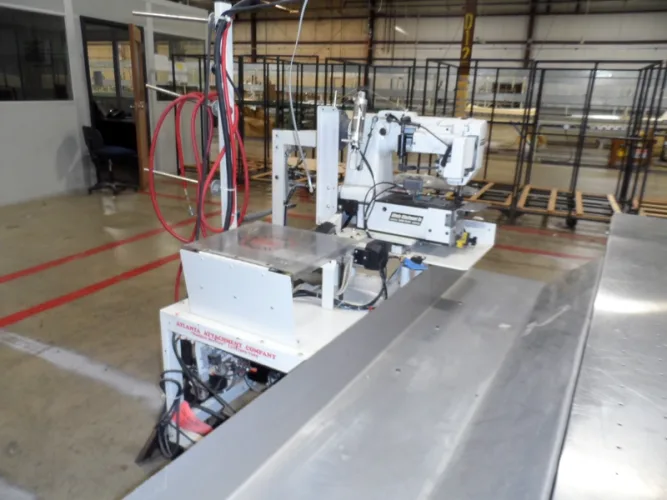Photo #60 of ASSETS NO LONGER REQUIRED OF PARKERSBURG BEDDING: QUILTING, SEWING, FLANGE SEWING, EMBROIDERY & MATTRESS MATERIAL HANDLING EQUIPMENT