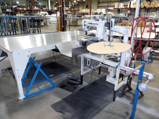 Photo #62 of ASSETS NO LONGER REQUIRED OF PARKERSBURG BEDDING: QUILTING, SEWING, FLANGE SEWING, EMBROIDERY & MATTRESS MATERIAL HANDLING EQUIPMENT