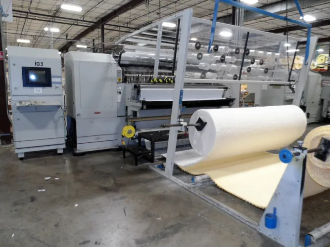 Photo #75 of ASSETS NO LONGER REQUIRED OF PARKERSBURG BEDDING: QUILTING, SEWING, FLANGE SEWING, EMBROIDERY & MATTRESS MATERIAL HANDLING EQUIPMENT