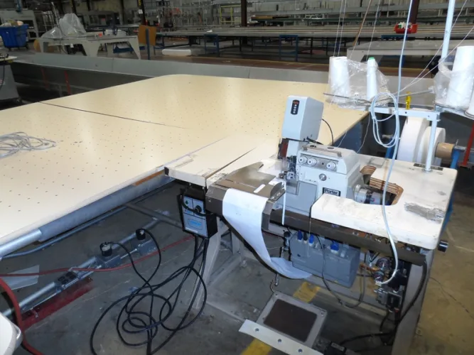 Photo #96 of ASSETS NO LONGER REQUIRED OF PARKERSBURG BEDDING: QUILTING, SEWING, FLANGE SEWING, EMBROIDERY & MATTRESS MATERIAL HANDLING EQUIPMENT
