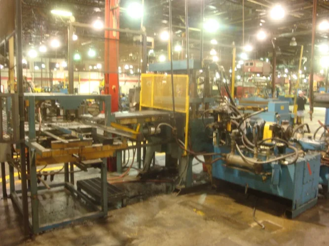 Photo #36 of DUE TO CLOSING OF MAJOR TIER ONE AUTOMOTIVE SUPPLIER: MUFFLER MANUFACTURING EQUIPMENT, MILLING MACHINES, BENDERS, WIRE FORMING, PRESSES, SERVO FEEDS, FAB & MACHINE SHOP EQUIPMENT, PACKAGING & MUCH MORE