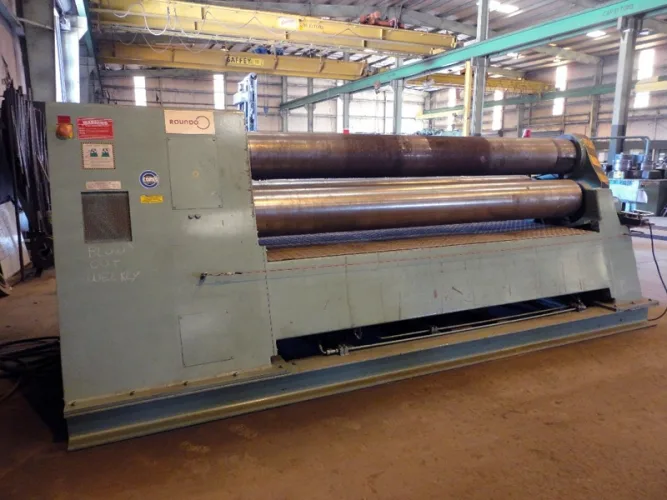 Photo #3 of THE FORMER ASSETS OF DIXIE SOUTHERN ARKANSAS, LLC, HEAVY FABRICATING FACILITY INCLUDING: LATE MODEL ROUNDO PLATE AND ANGLE ROLLS, FABRICATING MACHINERY, ROUGH TERRAIN CRANES & MORE