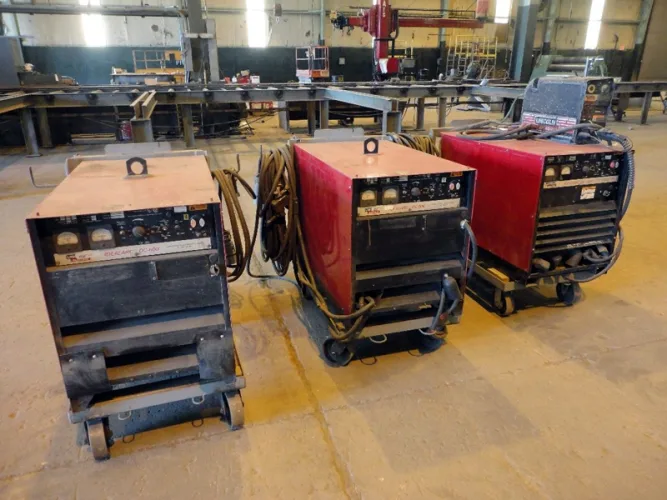 Photo #6 of THE FORMER ASSETS OF DIXIE SOUTHERN ARKANSAS, LLC, HEAVY FABRICATING FACILITY INCLUDING: LATE MODEL ROUNDO PLATE AND ANGLE ROLLS, FABRICATING MACHINERY, ROUGH TERRAIN CRANES & MORE