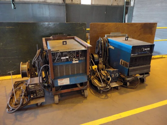 Photo #8 of THE FORMER ASSETS OF DIXIE SOUTHERN ARKANSAS, LLC, HEAVY FABRICATING FACILITY INCLUDING: LATE MODEL ROUNDO PLATE AND ANGLE ROLLS, FABRICATING MACHINERY, ROUGH TERRAIN CRANES & MORE