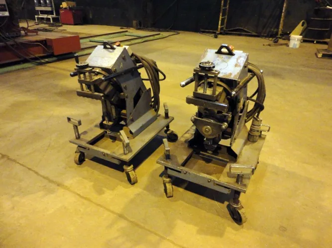 Photo #33 of THE FORMER ASSETS OF DIXIE SOUTHERN ARKANSAS, LLC, HEAVY FABRICATING FACILITY INCLUDING: LATE MODEL ROUNDO PLATE AND ANGLE ROLLS, FABRICATING MACHINERY, ROUGH TERRAIN CRANES & MORE
