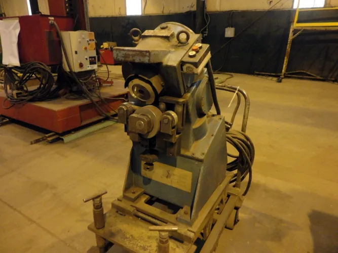 Photo #34 of THE FORMER ASSETS OF DIXIE SOUTHERN ARKANSAS, LLC, HEAVY FABRICATING FACILITY INCLUDING: LATE MODEL ROUNDO PLATE AND ANGLE ROLLS, FABRICATING MACHINERY, ROUGH TERRAIN CRANES & MORE