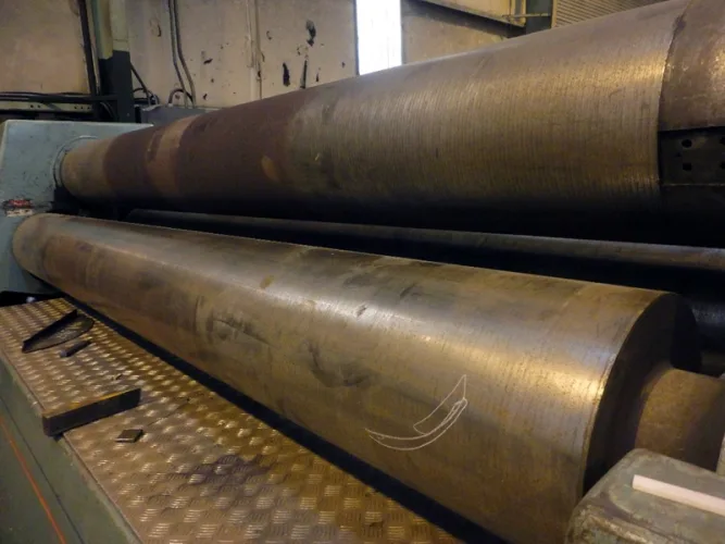 Photo #54 of THE FORMER ASSETS OF DIXIE SOUTHERN ARKANSAS, LLC, HEAVY FABRICATING FACILITY INCLUDING: LATE MODEL ROUNDO PLATE AND ANGLE ROLLS, FABRICATING MACHINERY, ROUGH TERRAIN CRANES & MORE