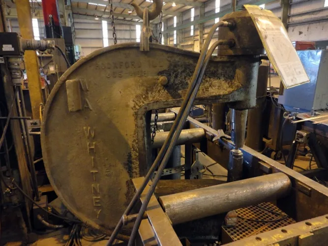 Photo #63 of THE FORMER ASSETS OF DIXIE SOUTHERN ARKANSAS, LLC, HEAVY FABRICATING FACILITY INCLUDING: LATE MODEL ROUNDO PLATE AND ANGLE ROLLS, FABRICATING MACHINERY, ROUGH TERRAIN CRANES & MORE