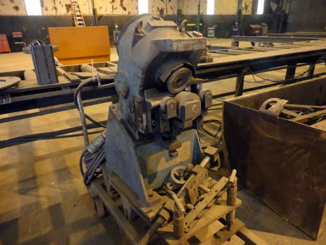 Photo #66 of THE FORMER ASSETS OF DIXIE SOUTHERN ARKANSAS, LLC, HEAVY FABRICATING FACILITY INCLUDING: LATE MODEL ROUNDO PLATE AND ANGLE ROLLS, FABRICATING MACHINERY, ROUGH TERRAIN CRANES & MORE