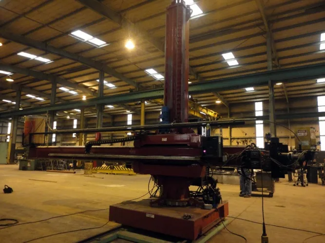 Photo #69 of THE FORMER ASSETS OF DIXIE SOUTHERN ARKANSAS, LLC, HEAVY FABRICATING FACILITY INCLUDING: LATE MODEL ROUNDO PLATE AND ANGLE ROLLS, FABRICATING MACHINERY, ROUGH TERRAIN CRANES & MORE