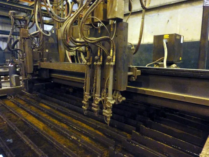 Photo #80 of THE FORMER ASSETS OF DIXIE SOUTHERN ARKANSAS, LLC, HEAVY FABRICATING FACILITY INCLUDING: LATE MODEL ROUNDO PLATE AND ANGLE ROLLS, FABRICATING MACHINERY, ROUGH TERRAIN CRANES & MORE